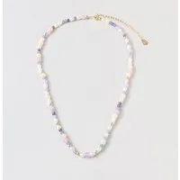 fejn jewelry fejn jewelry Kette 'spring pearl' mit Süsswasserperlen und Halbedelsteinen, Gold, – Produktbild 1 von 1