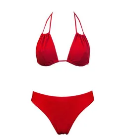 Anekdot Anekdot Geranium Bikini Set Low Versatile Top + Skyline Slim Slip – Produktbild 1 von 1