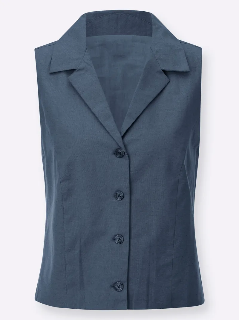 Witt Weste rauchblau, Rauchblau, – Produktbild 1 von 2
