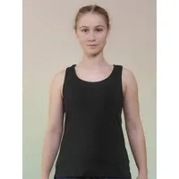 nice to meet me nice to meet me Racerback Top aus TENCEL Lyocell, Deep black, – Produktbild 1 von 1