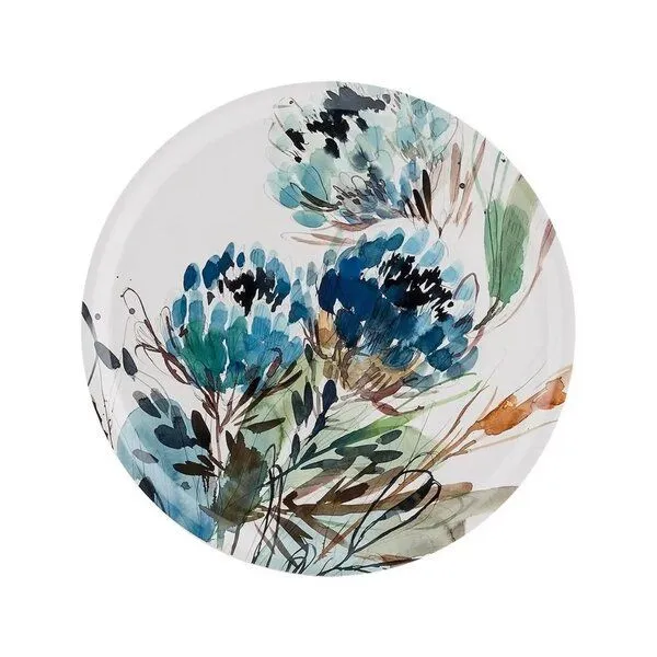 ÅRY HOME ÅRY HOME Tablett aus Birkenholz - Rund ø38cm, Dusk & dew, – Produktbild 1 von 2