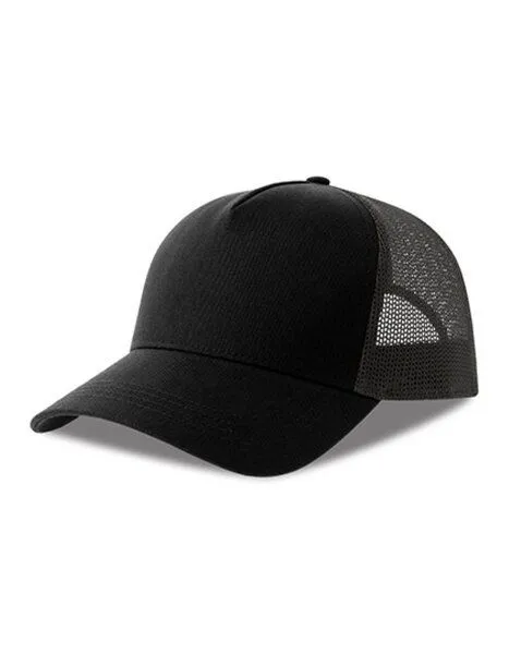 Atlantis Headwear Atlantis Headwear Damen / Herren Netz Cap 30 Farben, Schwarz/grau, – Produktbild 1 von 2