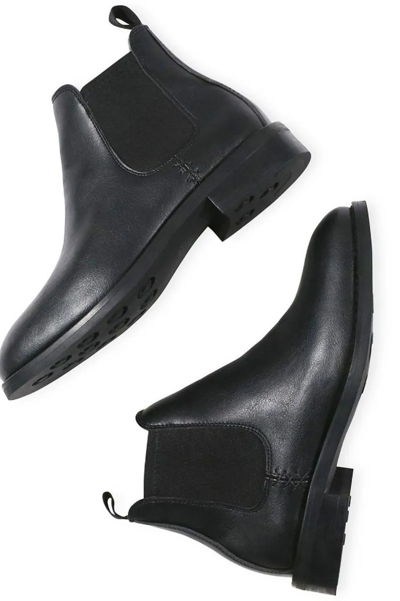 Will's Vegan Store Will's Vegan Store Herren vegan Chelsea Boots Wasserdicht Schwarz, Schwarz, – Produktbild 2 von 2