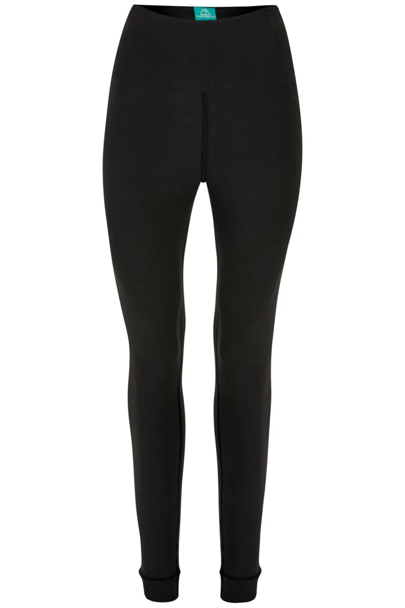 nice to meet me nice to meet me Damen vegan Essential Legging Schwarz, Schwarz, – Produktbild 2 von 2