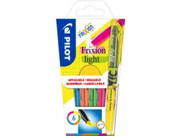 Pilot Pilot 6er-Set Textmarker "Frixion Light" farbig sortiert – Produktbild 1 von 1