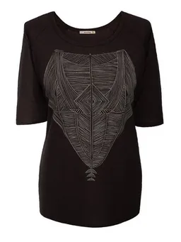 Woodlike Woodlike tribal Shirt - schwarz – Produktbild 1 von 1
