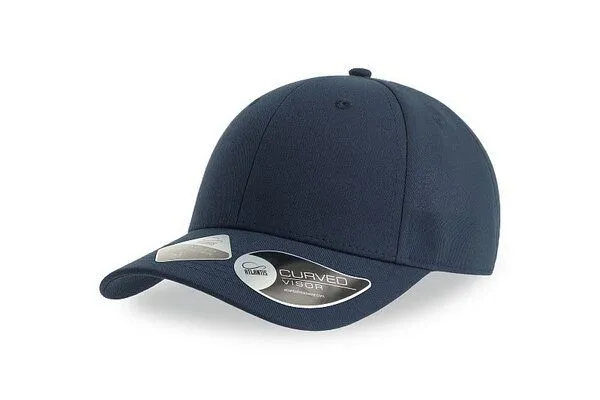 Atlantis Headwear Atlantis Headwear Joshua Cap Klassische Baseballkappe verstellbarer Klettverschluss, Navy (blau), – Produktbild 2 von 3