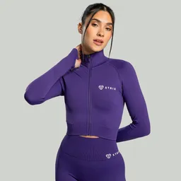 GymBeam OG1 STRIX Seamless Cropped Top für Frauen in Cosmos L – Produktbild 1 von 1