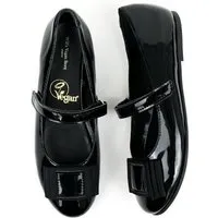 Will's Vegan Shop Will's Vegan Shop Kids Ballerinas Schwarz Mädchen – Produktbild 1 von 1