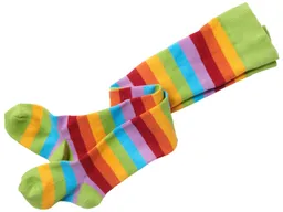 grödo Kinder Strumpfhose Baumwolle (kbA) stachelbeere-sonne Gr.5-6 – Produktbild 1 von 1