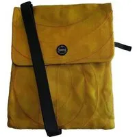 Smateria Smateria Flache Umhängetasche ESC-Kombi / Hüfttasche mit verstellbarem Schulterband, Goldgelb (gelb), – Produktbild 1 von 1