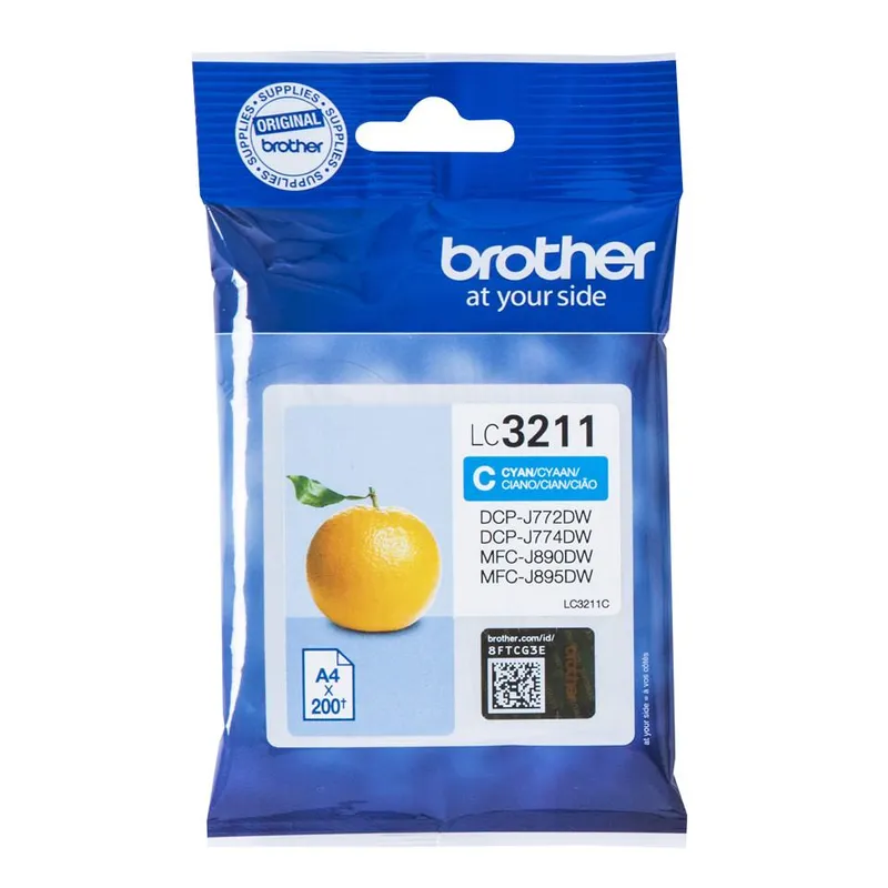 Brother Brother Tintenpatrone LC-3211C cyan – Produktbild 3 von 4