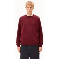 ARMEDANGELS ARMEDANGELS BAARO FLEECE Herren Sweatshirt aus Bio-Baumwolle, Velvet red, – Produktbild 1 von 1