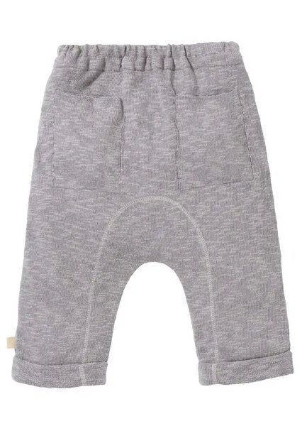 Disana Disana Leinen Strickhose 3/4tel Länge, Grau, – Produktbild 2 von 2