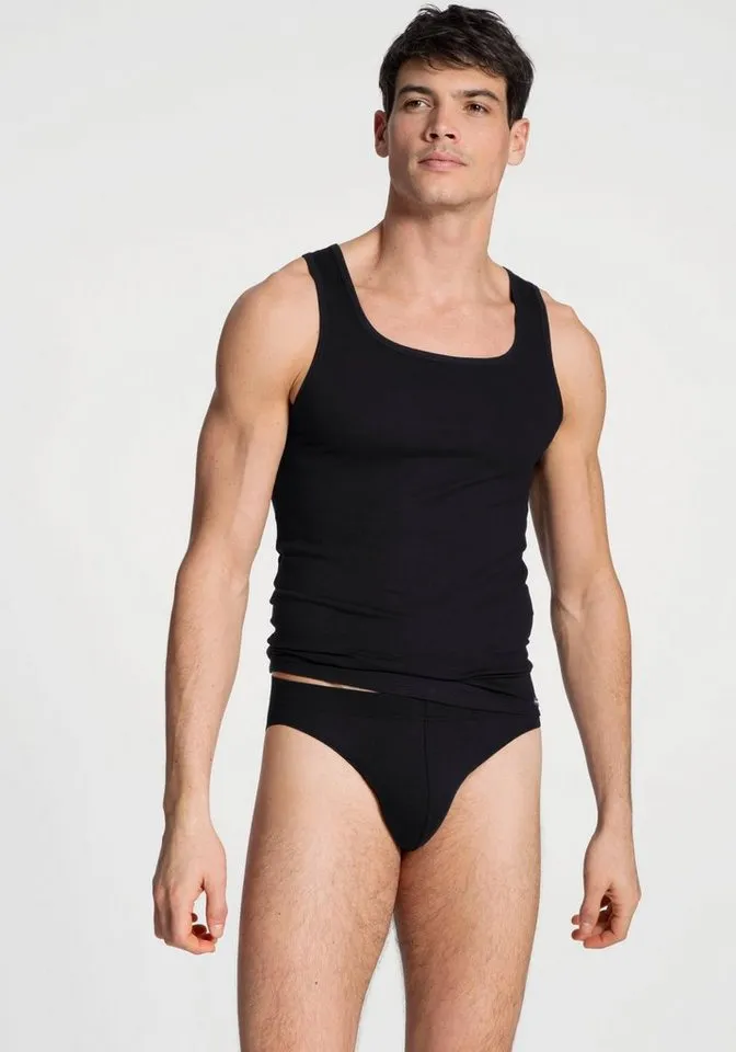 CALIDA CALIDA Slip Evolution weich, ohne Eingriff, elastisch, Single Jersey-Qualität, Schwarz, – Produktbild 5 von 5