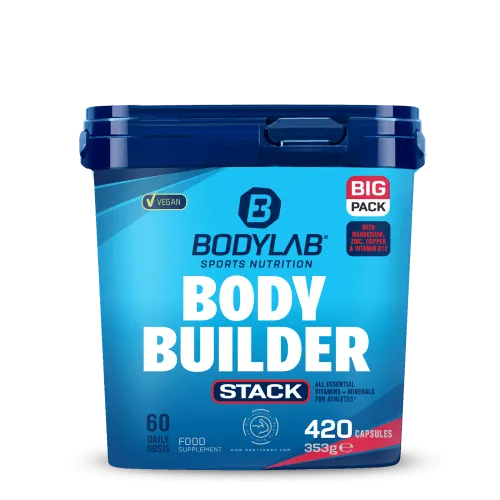 Bodylab24 BIG PACK Bodybuilder Stack 2.0 (420 Kapseln) – Produktbild 1 von 1