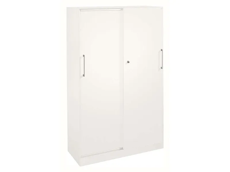 Schiebetürenschrank "Pureness", Höhe 163,5 cm (BxT) 100 x 43,5, Weiß, – Produktbild 1 von 1
