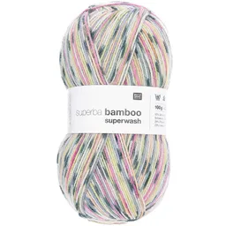 Rico Design Rico Design Superba Bamboo superwash Grau-Grün Mix – Produktbild 1 von 1