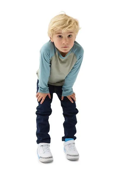 Band of Rascals Band of Rascals Raglan Longsleeve, Moos-arctic-blue, – Produktbild 1 von 4