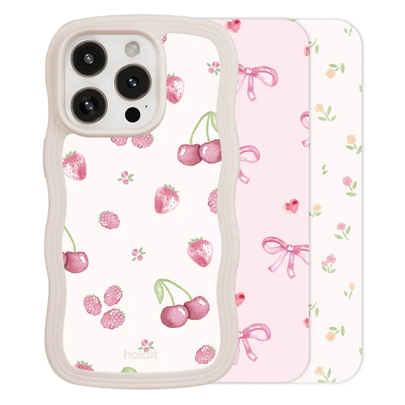 Holdit Holdit Print Pack für das Apple iPhone 14 Pro Max / 15 Pro Max / 16 Pro Max - Pink Breeze, Bunt, – Produktbild 1 von 1