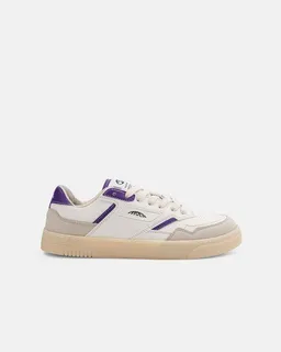 MoEa MoEa Sneakers Origin Low - Beige & Purple - Orange – Produktbild 1 von 1