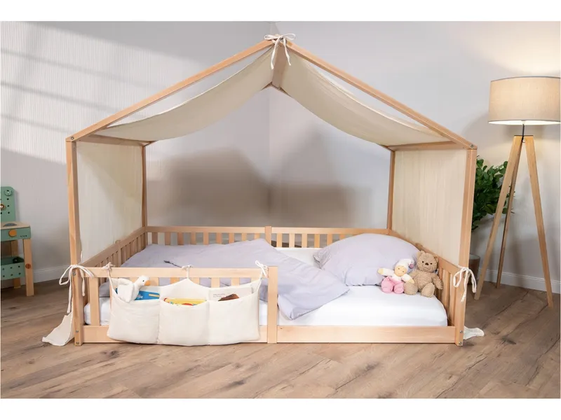 tiSsi® Organizer für Hausbetten 80 × 32 cm, creme, Natur, – Produktbild 2 von 2