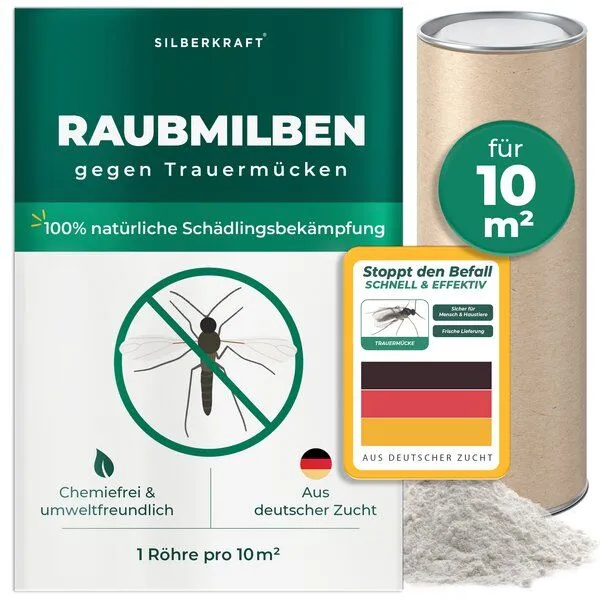 Silberkraft Silberkraft Raubmilben gegen Trauermücken – Produktbild 2 von 2