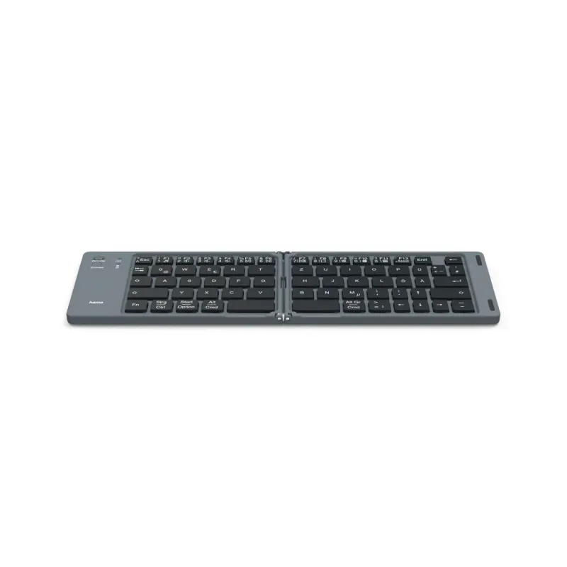 Hama Hama Bluetooth®-Mini-Tastatur "Travel 450", faltbar, kabellos, Schw., QWERTZ DE – Produktbild 2 von 5