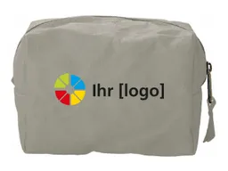 Kosmetiktasche 'Polly' aus Papyr, stone – Produktbild 1 von 1