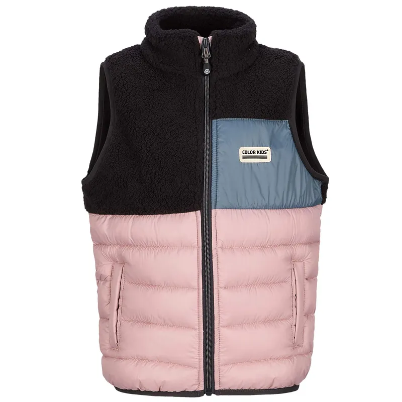 color kids FLEECE WAISTCOAT W. QUILT – Produktbild 1 von 1