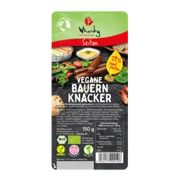 Wheaty Vegane Bauern-Knacker, BIO, 150g – Produktbild 1 von 1