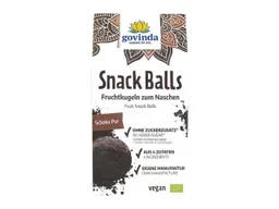 Govinda govinda Bio-Fruchtkugeln "Snack Balls" Schoko pur, ohne Zuckerzusatz, 100 g – Produktbild 1 von 1
