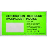 250 Dokumenten- und Lieferscheintaschen DIN lang aus Papier – Produktbild 1 von 1
