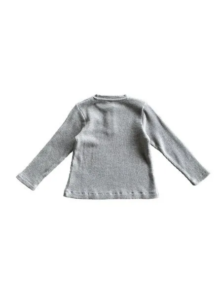 PETER JO PETER JO Langarmshirt Wendy, Grau, – Produktbild 3 von 4