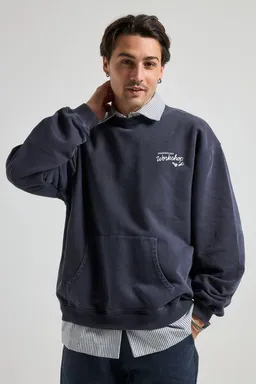 Trendsplant Trendsplant The Garage Sweatshirt Baritone Blue – Produktbild 1 von 1