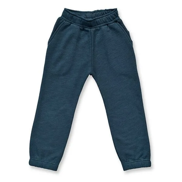 Sense Organics Sense Organics Sweathose für Kinder in dunklem Petrol, Modell POOKA, Dunkles petrol, – Produktbild 1 von 4