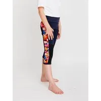 Babbily Babbily ¾ Bio-Sportleggings mit Knie- und Gesäßverstärkung, Blau, – Produktbild 1 von 1