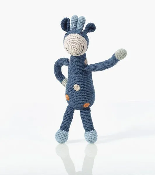 Pebble Pebble Giraffe, Blau, – Produktbild 2 von 3
