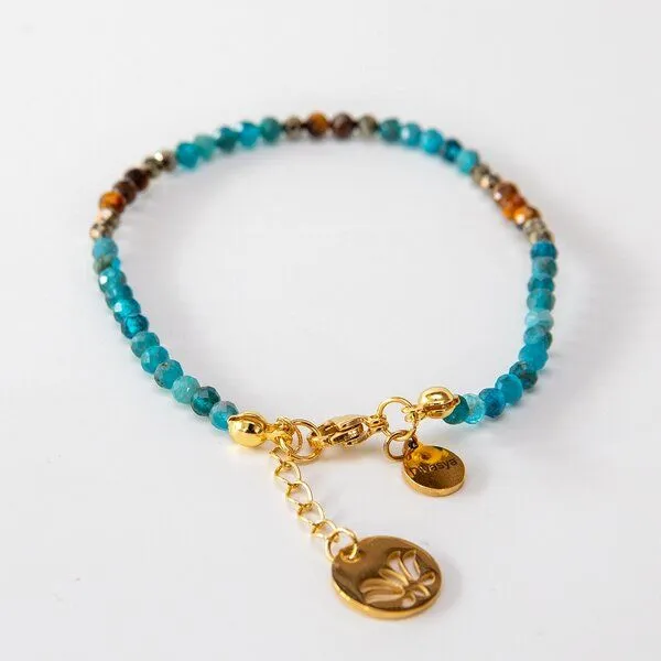Divasya Divasya Armband aus Apatit & Tigerauge – Produktbild 4 von 4