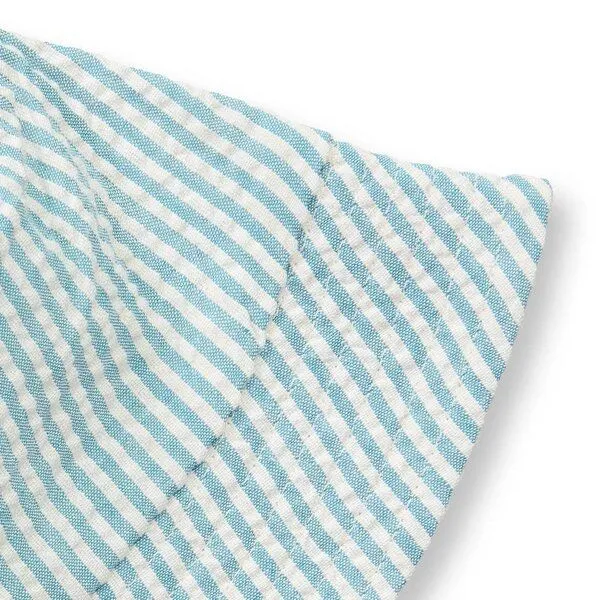 Sense Organics Sense Organics Kinder Hut blau-weiß geringelt, Modell BEKE, Blue, – Produktbild 3 von 3