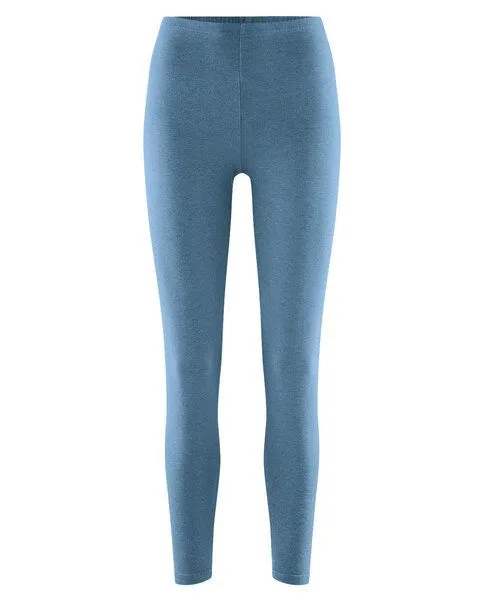 HempAge HempAge Wärmende Leggins Hanf/Biobaumwolle/Yak, Blueberry (blau), – Produktbild 2 von 3