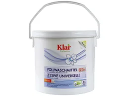 Klar Klar Vollwaschmittel "Sensitive" ohne Duft, 4,4 kg – Produktbild 1 von 1