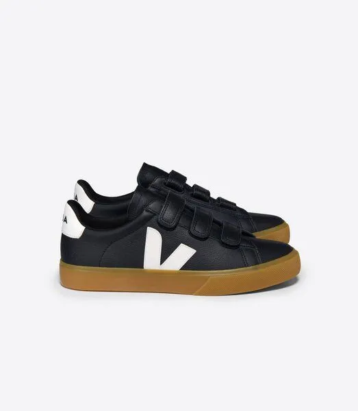 Veja Veja Sneaker Herren - Recife Logo Chromefree, Black/white (schwarz/weiß), – Produktbild 1 von 3