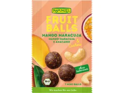 RAPUNZEL RAPUNZEL Bio-Fruchtkugeln Mango-Maracuja und Cashew, Fruit Balls, 49 g – Produktbild 1 von 1