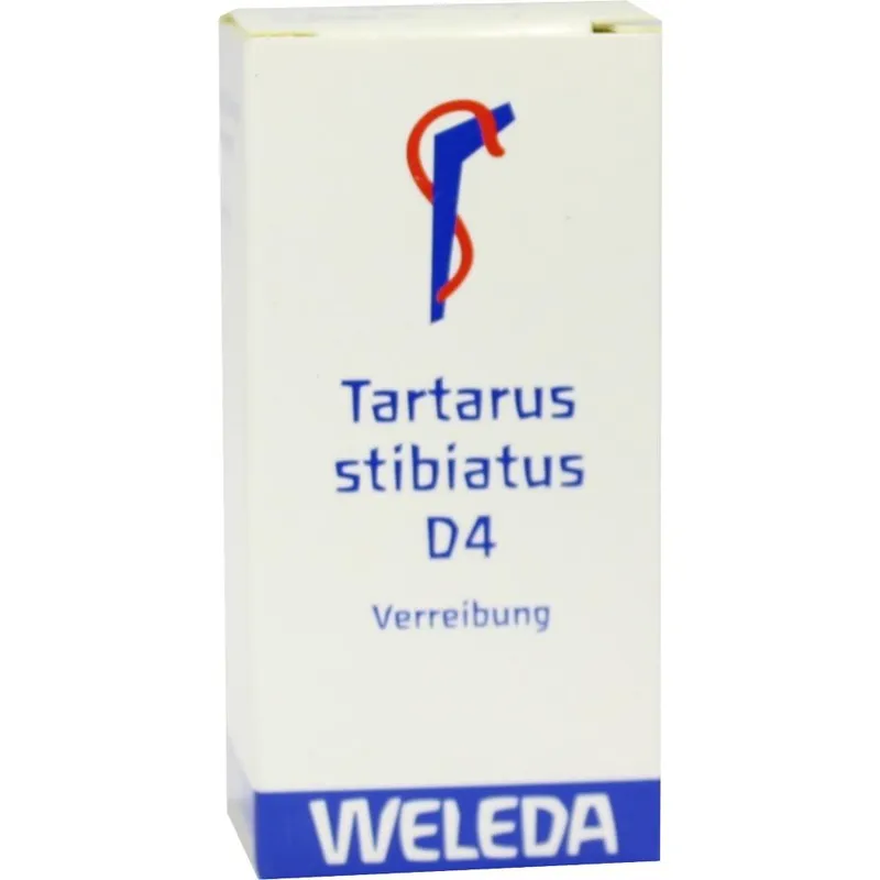 Weleda WELEDA TARTARUS STIBIATUS D 4 Trituration 20 g Trituration – Produktbild 1 von 1
