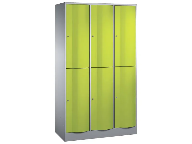 C+P C+P Schließfachschrank 3 Türme lg/gr 2er – Produktbild 1 von 1