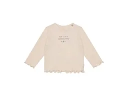 Noppies Langarmshirt sand melange 74 – Produktbild 1 von 1