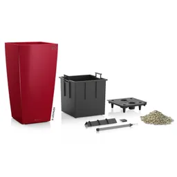 Lechuza® Lechuza® 'Cubico 22', scarlet-rot, ca. 22 x 22 x H 41 cm – Produktbild 1 von 1