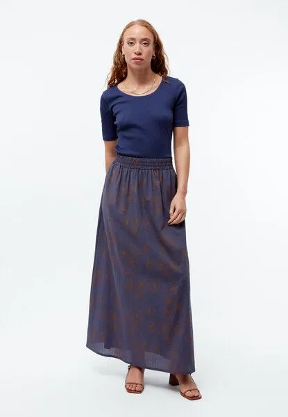 Givn Berlin Givn Berlin T-Shirt Anais, Nightshade blue rib, – Produktbild 4 von 4