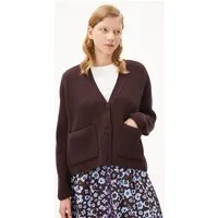 ARMEDANGELS ARMEDANGELS NAOKAA - Damen Strick Cardigan Loose Fit aus Bio-Woll Mix (recycelt), Fudge, – Produktbild 1 von 1